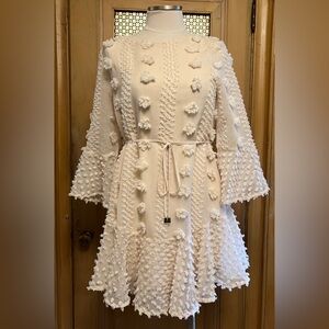 Cream Gauzy dress S